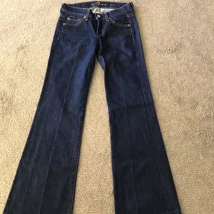 7ForAllMankind Dojo Jeans, Size 25